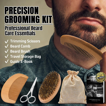 XIKEZAN Fathers Day Gifts for Dad Husband,Beard Kit Gifts for Men Grooming & Care w/Beard Conditioner, Wash,Oil,Balm,Birthday Valentines Easter Gifts for Mens Him Boyfriend Christmas Stocking Stuffers