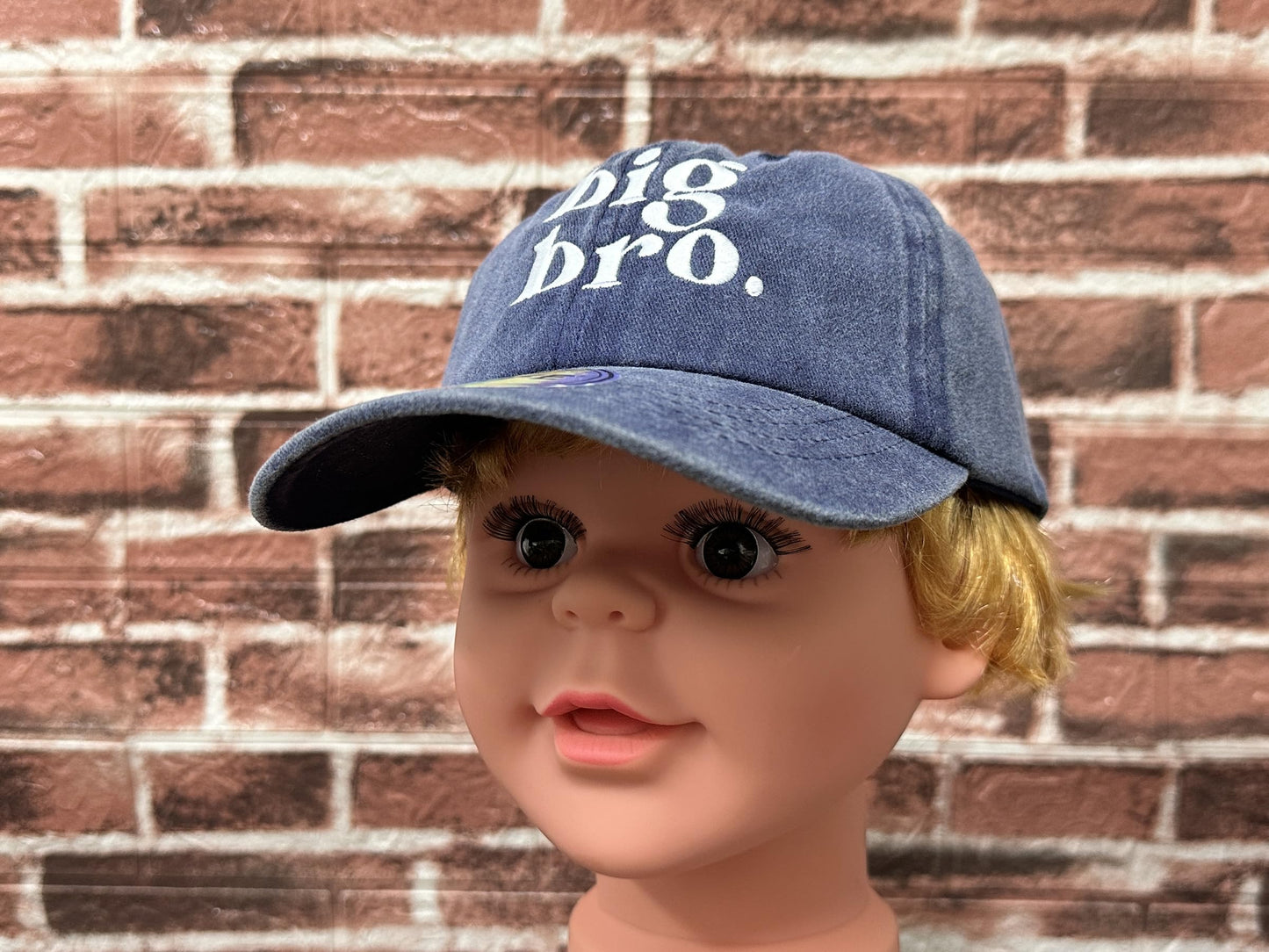 Embroidered Big Bro Big Sis Hats
