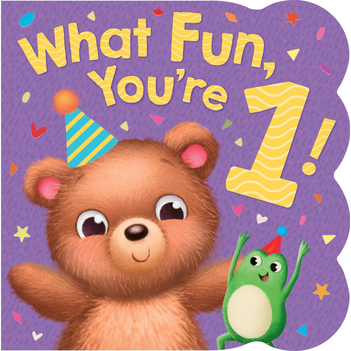 What Fun, You’re 1! – Baby’s First Birthday Picture Board Book | Adorable Rhymes with Cute Animals | Celebrate Milestones with Colorful Storytime Fun ... for 1-Year-Old Boys & Girls (Tender Moments)