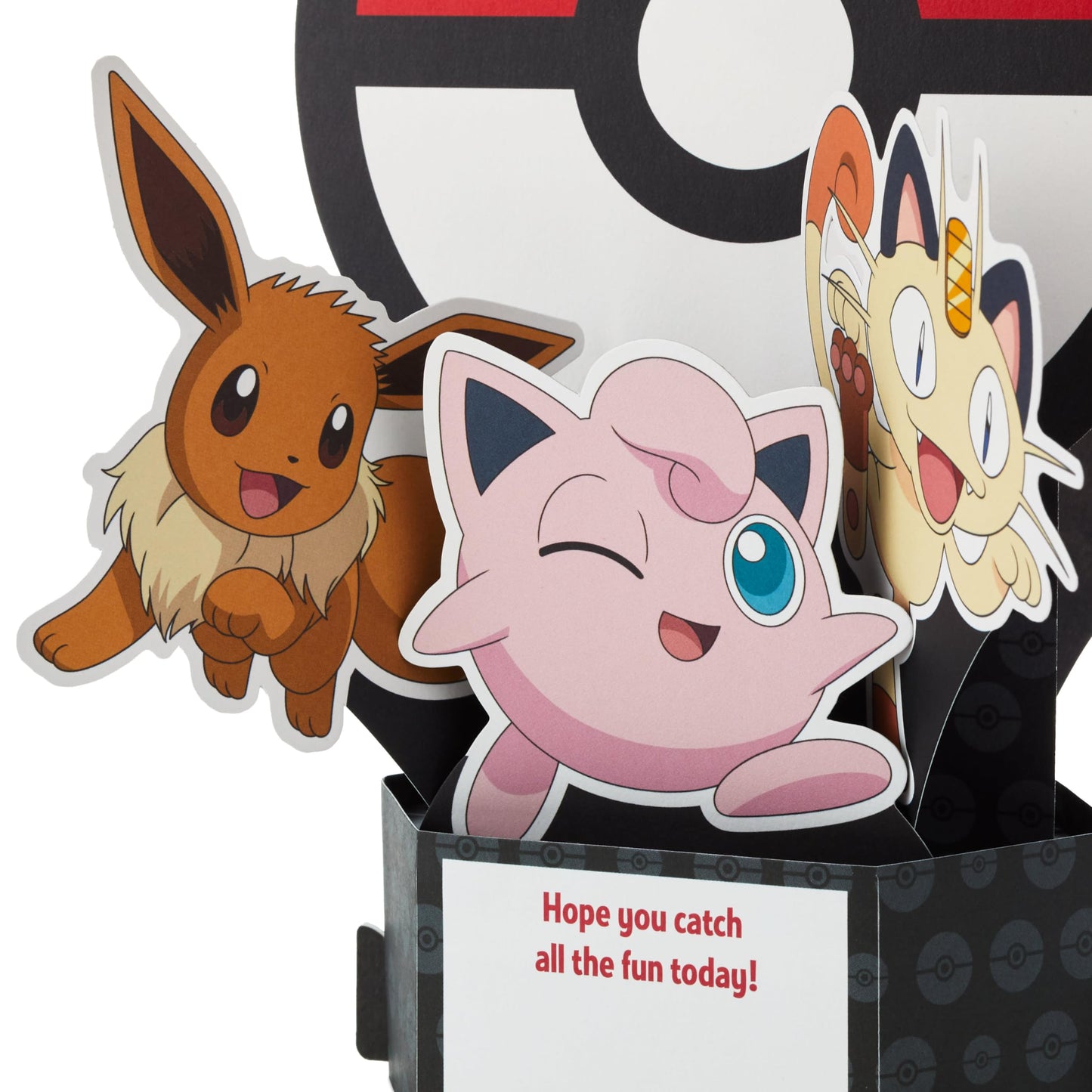 Hallmark Pokémon Pop Up Birthday Card for Kids (3D Pikachu, Charmander, Squirtle, Bulbasaur) for Birthday Boy, Son, Grandson, Nephew