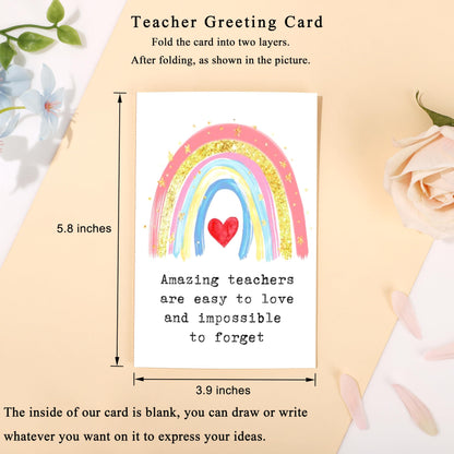 Teacher Appreciation Gifts for Women, Thank You Retirement Gifts for Teachers from Student, Thanksgiving Christmas Valentines Day Back To School Present