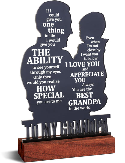 Christmas Grandpa Gifts, Valentines Day Gift for Grandpa, Grandpa Gifts from Grandson, Birthday Gifts for Grandpa from Grandson, Father's Day Gifts for Grandpa, Best Grandpa Gifts
