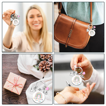 Occupational Therapy Gifts Therapist Keychain - Therapists Appreciation Gift for OT Professionals, Retirement Birthday Christmas New Year