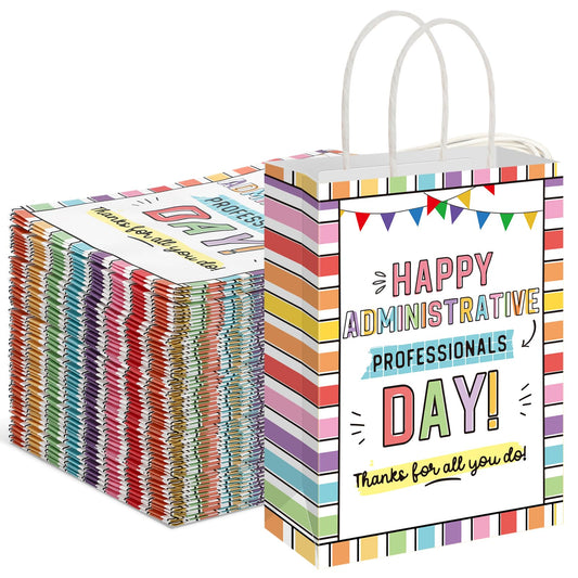 Gilprop 24 Pcs Administrative Professional Day Gifts Admin Assistant Appreciation Gifts Bags Secretary Thank You Party Favors Bags for Women Office Secretary Employee Coworker Birthday Retirement