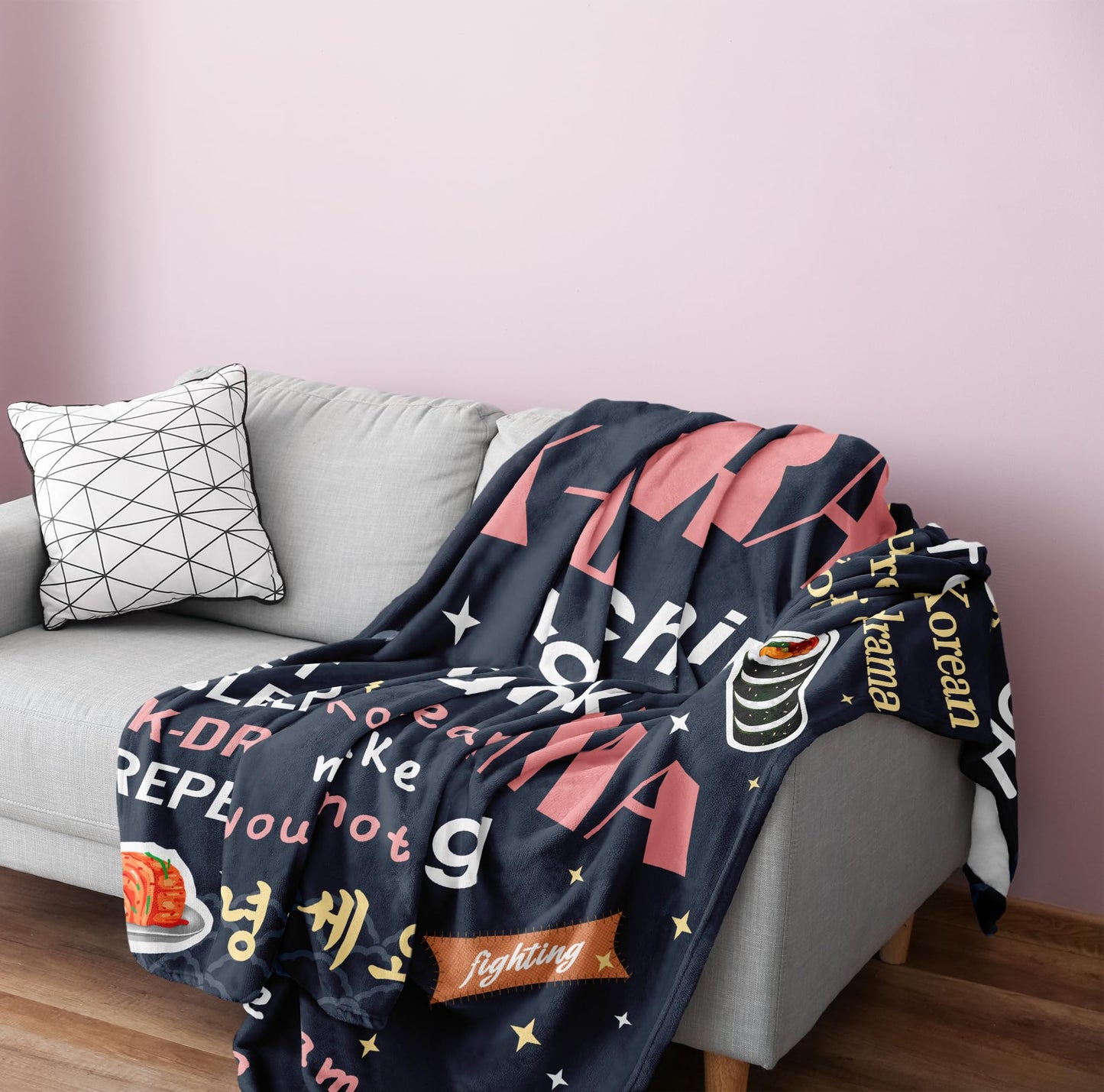 Korean Drama Gifts, Korean Gifts for Women, K Drama Gifts for Women, Kdrama Merch, K Drama, Korean Drama Blanket 60x50in, Korean Blanket, K Pop Gifts Teen Girl