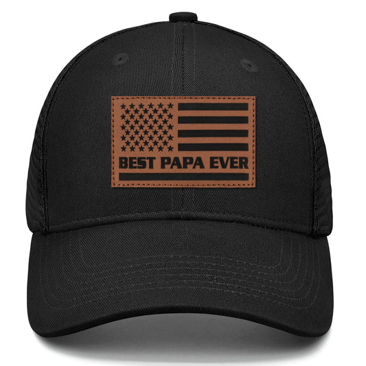 Papa Gifts from Grandkids American Flag Cap Papa Hat for Grandpa