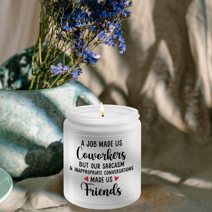 Funny Coworker Gifts for Women Men - Coworker Leaving Gifts - New Job, Going Away, Retirement, Farewell, White Elephant, Birthday Gift for Co-Worker Friends, Lavender Candles