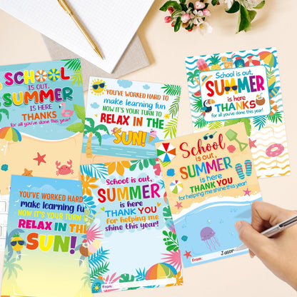 Fancy Land 12 Pcs Teacher Appreciation Gift Card Holders Teacher Appreciation Gifts in Bulk for End of School Year Graduation