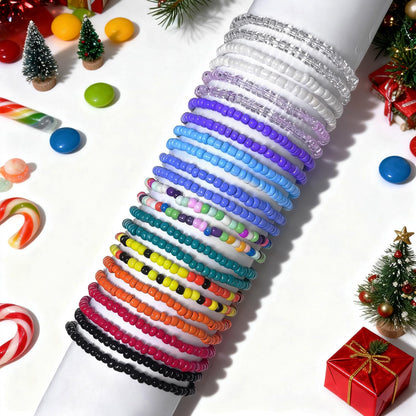 24PCS Jesus Loves You Bracelets Friendship Bracelets Bulk Christian Friendship Jewelry Easter Gifts for Women Men Inspirational Religious Gift