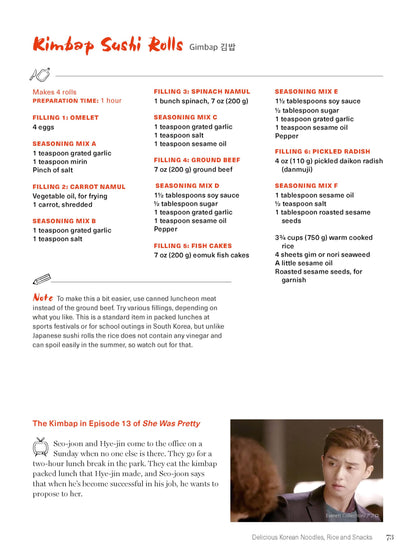 The Korean K-Drama Cookbook: Make the Dishes Seen in Your Favorite TV Shows!