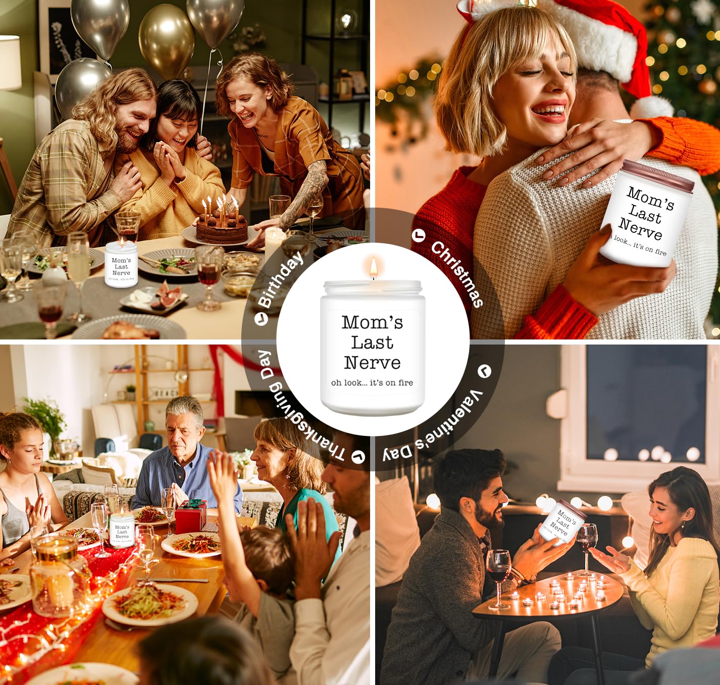 Homsolver Gifts for Mom from Daughter Son, Best Mom Gifts, Funny Mom, Birthday Thanksgiving for Mom Stepmother Adoptive Mother, Mom's Last Nerve