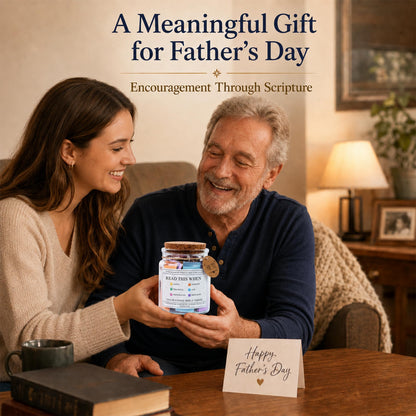 Read This When Bible Verses Jar – Birthday Gift for Women, Christian Gifts for Women, Graduations Gifts, Fathers Day Gift