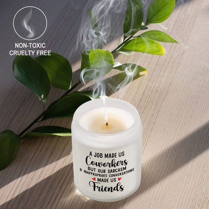 Funny Coworker Gifts for Women Men - Coworker Leaving Gifts - New Job, Going Away, Retirement, Farewell, White Elephant, Birthday Gift for Co-Worker Friends, Lavender Candles