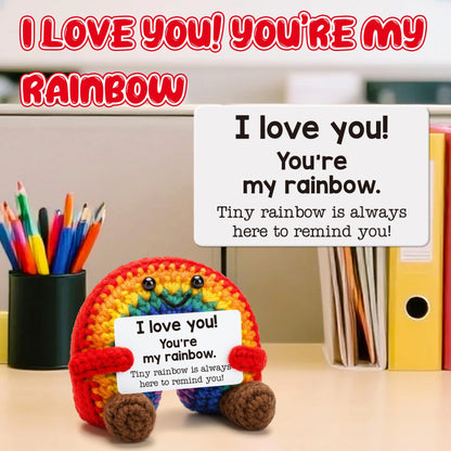 Mothers Day Birthday Gifts for Gay Lesbian LGBTQ+ Pride Month Graduation Gifts for Partner I Love You Gift for Wedding Anniversary Long Distance Gay Boyfriend Lesbian Girlfriend Handmade Rainbow Gift