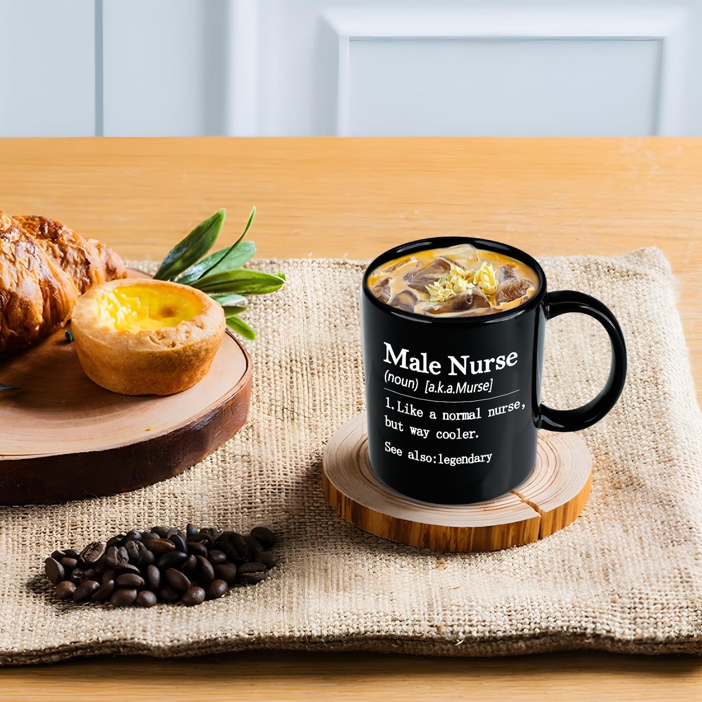 Nurses Gifts for Men Male, Like A Normal Nurse But Way Cooler Coffee Mug, Nurse Practitioner Nursing Student Nurses Week Gifts for Practitioner Graduate, 11 Oz