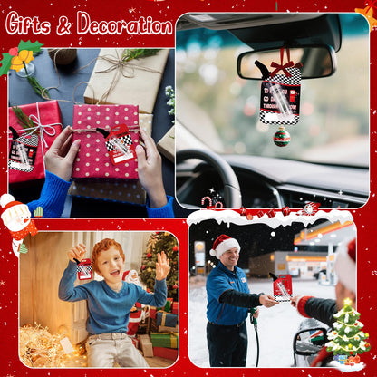 Colarr 12 Pcs Money Holders Gas Can Cash Gift Cards Employee Appreciation Money Clip Gifts for Teacher Nurse Father Christmas Birthday Holiday 2026 Graduation New Year Funny Gifts for Adults