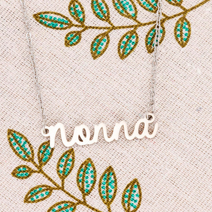 Gifts for Nonna Necklace Women from Grandkids Best Nonna Birthday Jewelry for Grandma Nonna Necklace