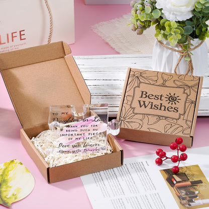 Daughter in Law Gifts from Mother in Law - Unique Daughter in Law Gift Ideas Best Daughter in Law Puzzle Piece Gift for Birthday Wedding Mothers Day Thanksgiving for Daughter in Law