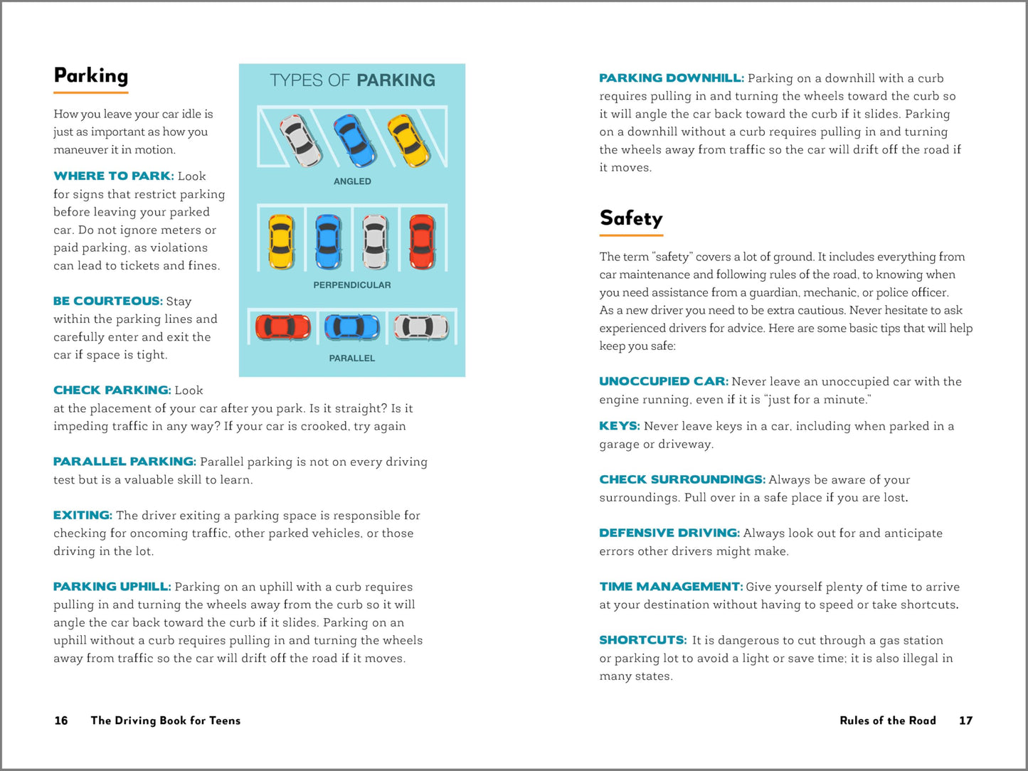 The Driving Book for Teens: A Beginner's Guide to Becoming a Safe, Smart, and Skilled Driver