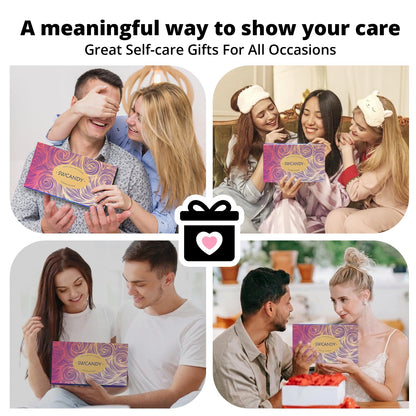 Shower Steamers Aromatherapy SWCANDY 8 Pack Mothers Day Gifts for Mom - Wife, Daughter, Grandma, Women, Sister and Teen Girls Natural Essential Oils Home Spa Self Care Stress Relief Relaxation