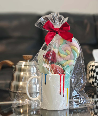 Novelty Artist Mug Gift for Art Lover Wifey Mom Sister - Appreciation Gifts for Teacher - Artist Graduation Mug Gift for Art Lover - Artists Gallery Rainbow Mugs