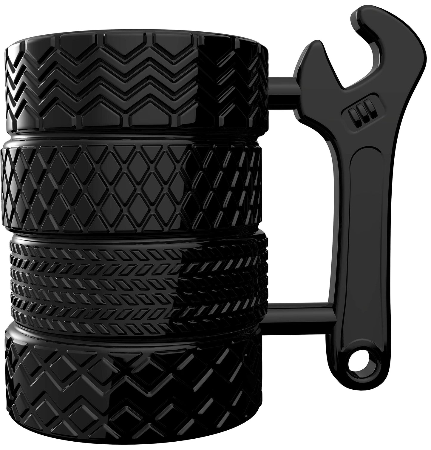 Tire Coffee Tea Mug Gift for Car Lovers Mechanics Car Enthusiasts Gifts for Man Birthday Gift