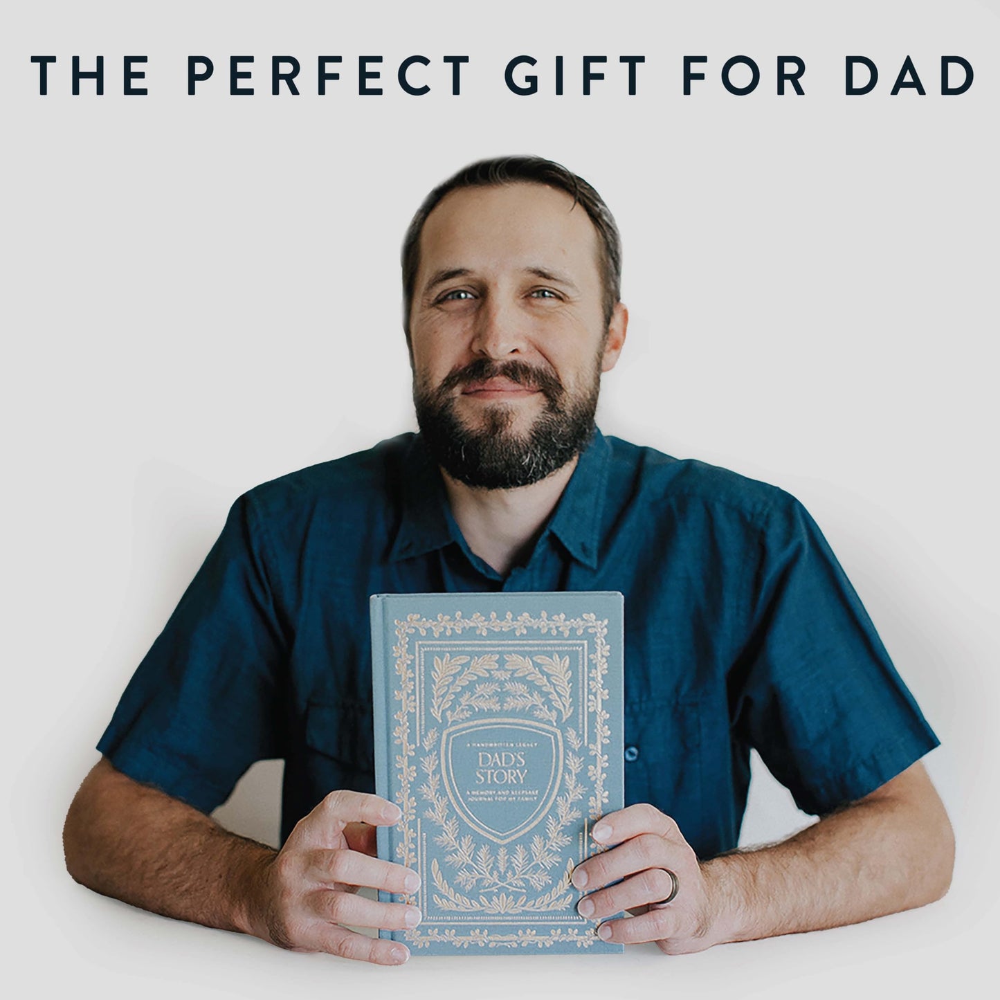 Dad's Story Journal (Linen Hardcover): A Memory and Keepsake Journal for My Family (Heirloom Story Books and Guided Journals)