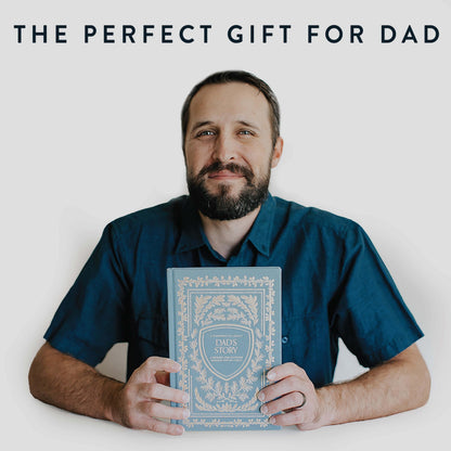 Dad's Story Journal (Linen Hardcover): A Memory and Keepsake Journal for My Family (Heirloom Story Books and Guided Journals)