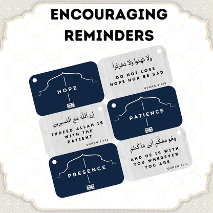 Islamic Affirmations Cards (30 Daily Reminders by Zarf), Spiritual, Quran English, Decor, Ramadan Decorations, Islamic Gifts, Eid Gift, Learn Arabic, Arabic Flashcards Daily Affirmation