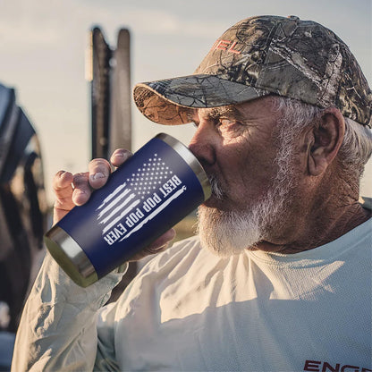 Pop Pop Gifts - Gift for PopPop from Grandkids - Fathers Day Christmas Birthday Gifts Idea - Tumbler 20Oz Stainless Steel
