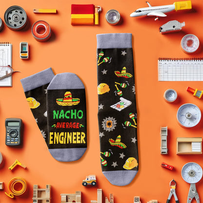 HAPPYPOP Gifts for Coach Boss Cop - Artist Lawyer Police Firefighter Socks for Men Women