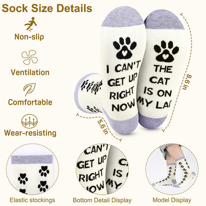 Black Cat Lover Themed Gifts for Women, Gifts for Cat Lovers Women Set of 7