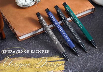 InnoBeta Neuroscience Gifts, Neurology NeuroSurgery Neurologist Pen Set of 4