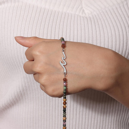 TONY & SANDY Friend Gifts for Women, Unique Birthday Gifts for Women, Sister Gift from Sister, Wave Bracelet, Christmas Graduation Mothers Day Gift for Her, Bestie Friendship Bracelets