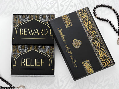 OLEEK eid gifts islamic quranic verses cards (30 Daily Reminders) - islamics gift for women - muslim gifts for men - eid decorations for home 2026 - ramadan dua cards - eids gift islamics decor