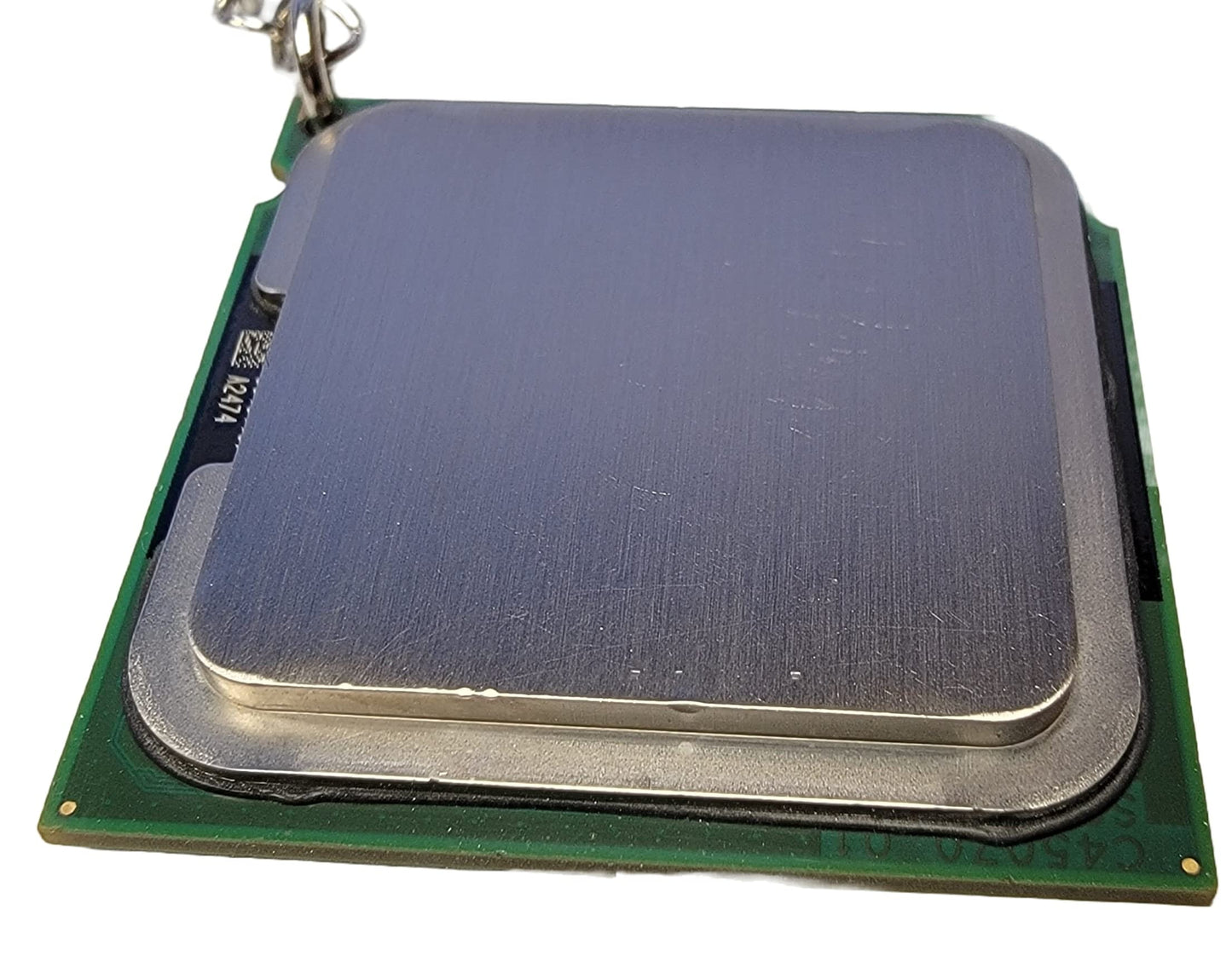 The Ultimate Geek Accessory - Recycled CPU Processor Keychain Made from Reclaimed Computer Parts