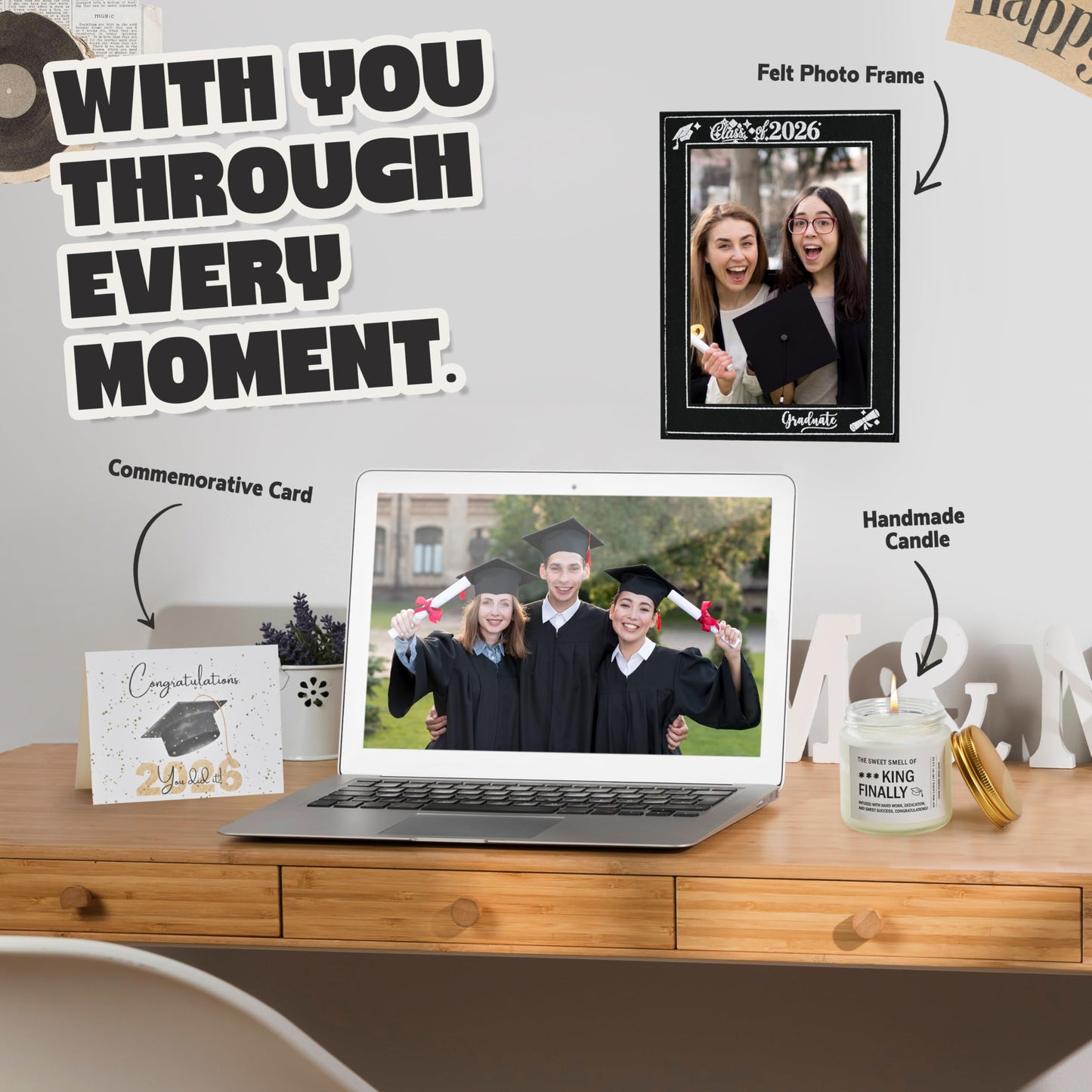 2026 Graduation Gifts Set for Her, College High School Graduation Gifts The Tassel Was Worth The Hassle, Class of 2026 Graduate Gifts Set for Her Daughter, Sister, Best Friend, Women