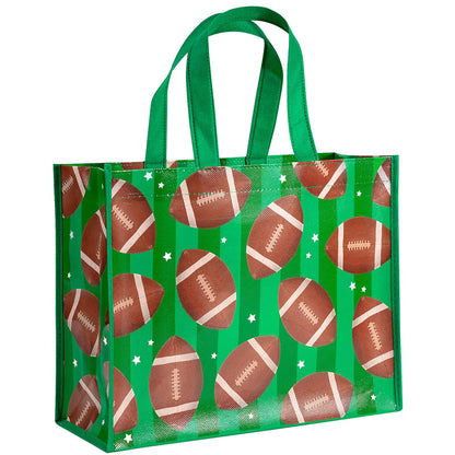 Loveinside 13" Large Sports Reusable Gift Bag, Recycled Party Favor Gift Bag for Kids Boys, Birthday, 13" x 5" x 10", 1 Pcs