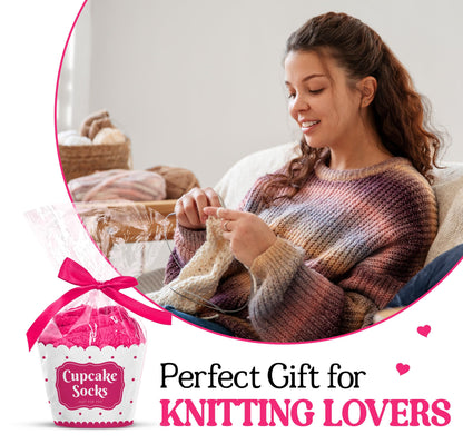 Knitting Accessories - Unique Grandma Socks as Gift for Women Who Have Everything, Ideal Gifts for People Who Love Knit or Crochet, Perfect for Grandma, Knitters, and Crocheters