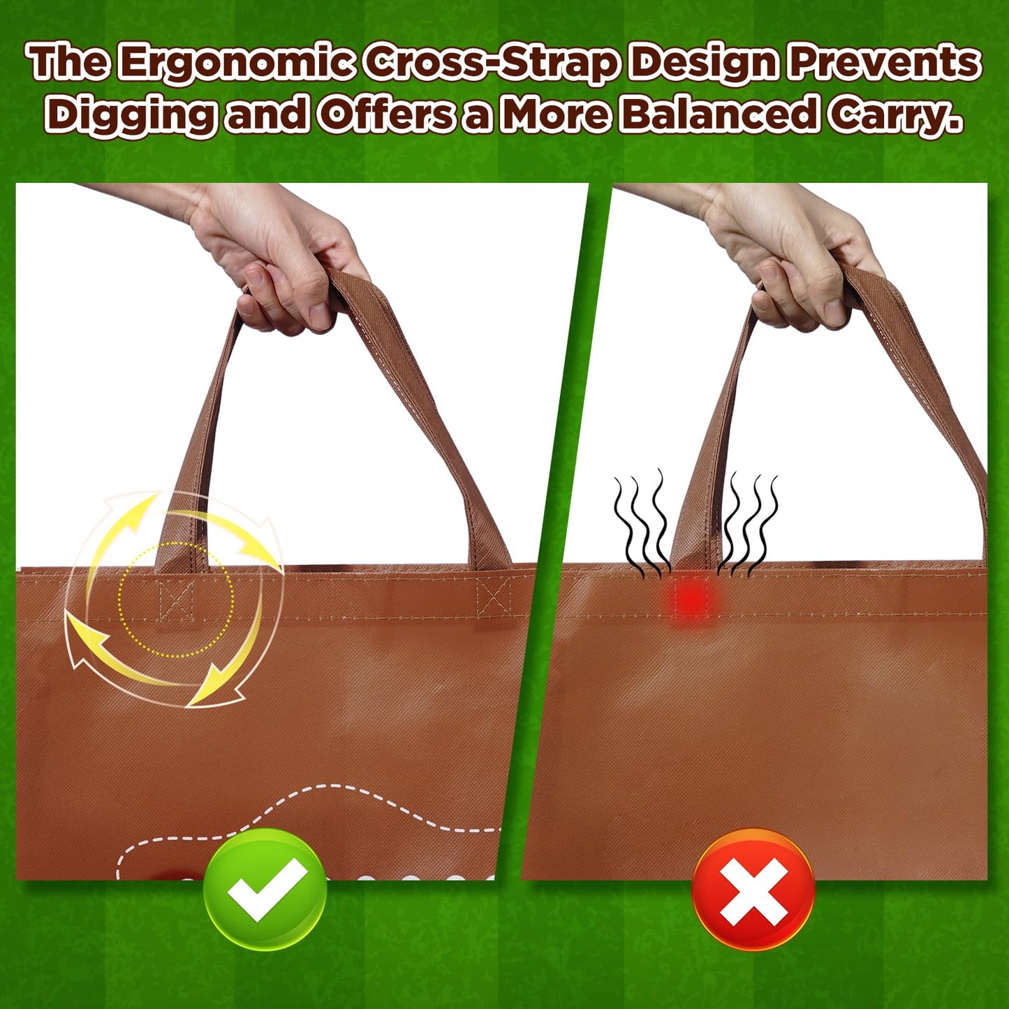 2 Pcs Extra Large Football Gift Bags, Jumbo Party Favor Bag with Handle, Large Capacity Non-Woven Pouch for Sports Supplies, Picnic, Beach, Gift Storage, Birthday, 19.7x15.8x5.1 inch (2)