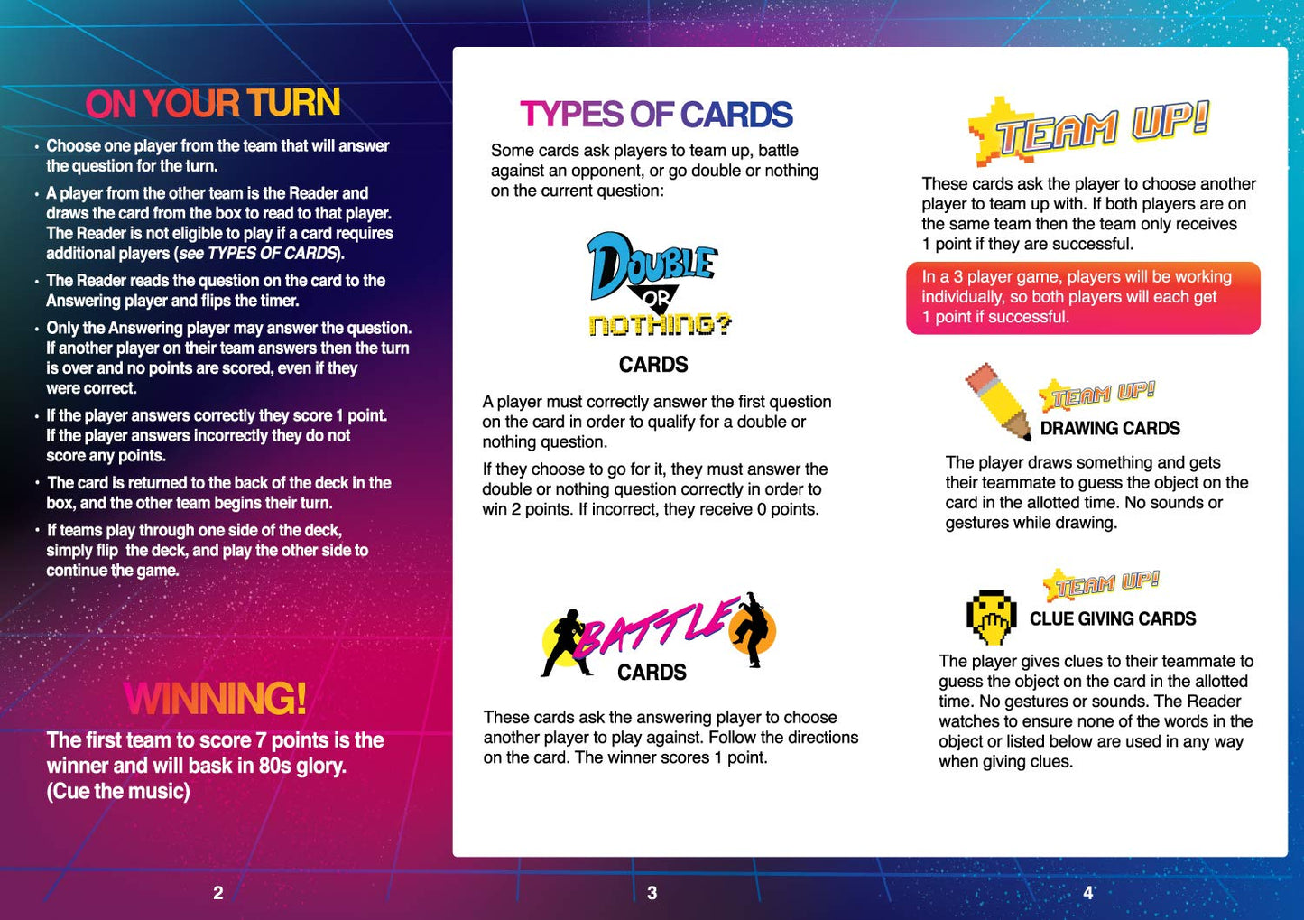 Buffalo Games Like Totally 80's Pop Culture Trivia Game - 200 Cards, 30s Timer & Guide - Team Contest for Adult Game Night - Portable Travel Activities for Adults - Quick Trivia Quizzes for Players