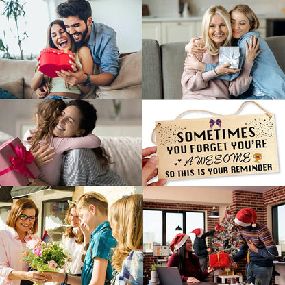 Women Inspirational Birthday Gift for Coworker Thank You Appreciation for Teacher Nurse Woman Who Has Everything Assistant Female Friends Christmas You Are Awesome