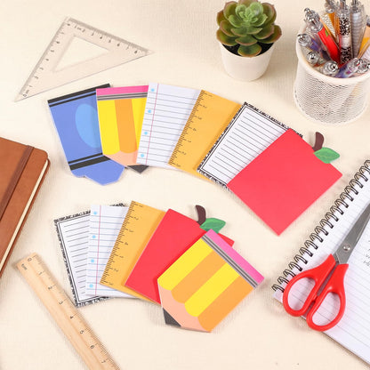 Eaasty 48 Pcs End of Year Teacher Gifts Bulk Cute Composition Notepads and Ballpoint Pens with Ribbon Inspirational Back to School Thank You Gifts for Teacher, Student, Staff, Coworker