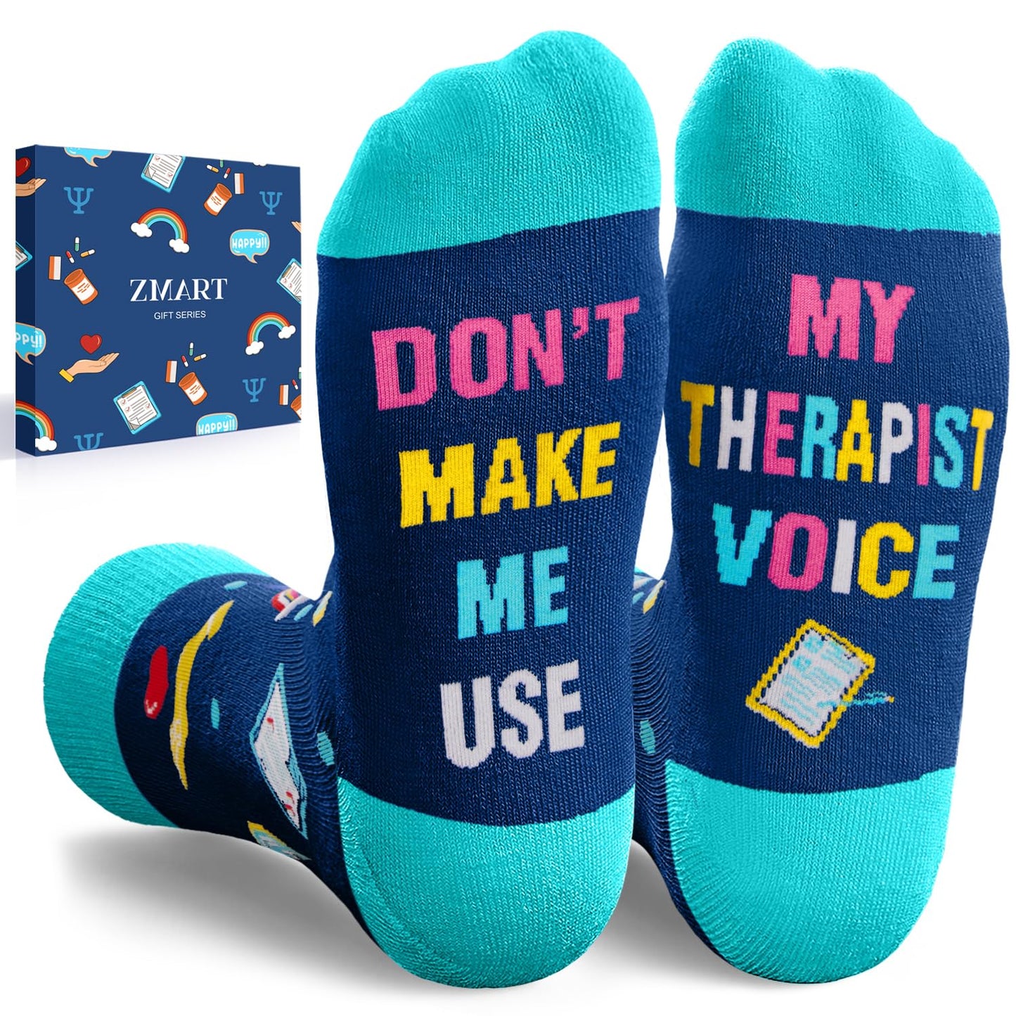 Zmart Nurses Gifts for Men Women - Doctor Pharmacist Therapists Gifts Doctors Nurses Socks