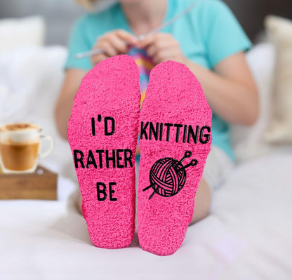 Knitting Accessories - Unique Grandma Socks as Gift for Women Who Have Everything, Ideal Gifts for People Who Love Knit or Crochet, Perfect for Grandma, Knitters, and Crocheters