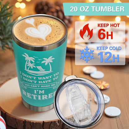 Retirement Gift for Woman 2026, Best Happy Retirement Gifts for Coworker Teacher Nurse Boss Friend Mom Grandma Retirees, Funny Retirement Gifts for Women, Cool Retired Gift Basket with 20oz Tumbler