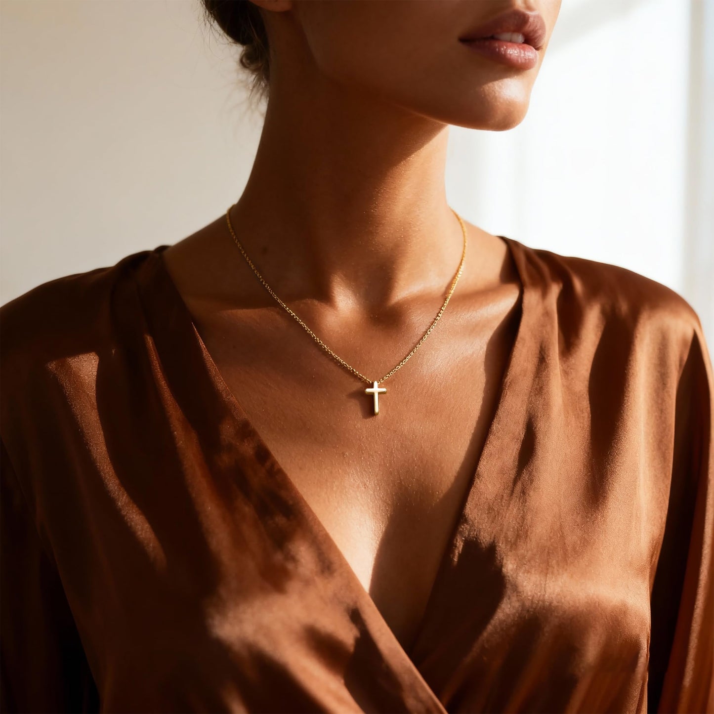 Baydurcan Christian Gifts For Women Dainty Cross Necklace for Mom, Nana, Sister, Friend, Daughter Ideal Cross Gifts for Christmas, Thanksgiving, Birthday, Mother's Day