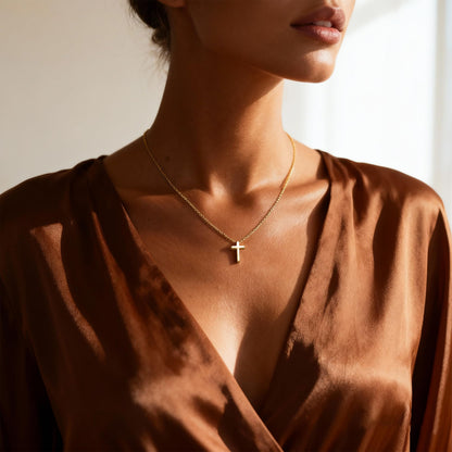 Baydurcan Christian Gifts For Women Dainty Cross Necklace for Mom, Nana, Sister, Friend, Daughter Ideal Cross Gifts for Christmas, Thanksgiving, Birthday, Mother's Day