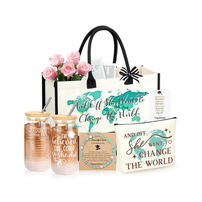 Graduation Gifts for Women Her 2026, College High School 5th 8th Grade Graduation Gifts for Women Her, Class of 2026 Graduate Gift Basket
