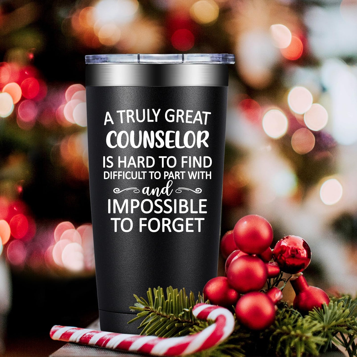 Counselor Appreciation Gifts for Men Women - School Counselors Gifts - Christmas Gift for Counselor - 20oz School Counselors Tumbler